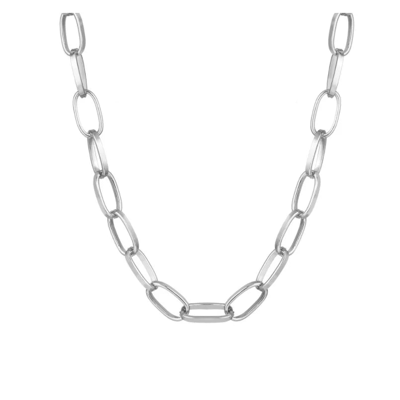 Sexy Clavicle Short Punk Gold Color Big Chains Necklaces Gothic Jewelry Women Pendant Choker Neckalce Girl Valentine's Day Gift