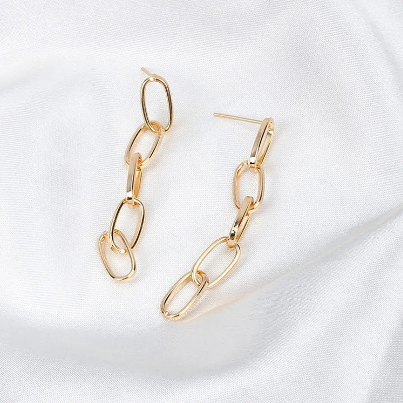 Sexy Clavicle Short Punk Gold Color Big Chains Necklaces Gothic Jewelry Women Pendant Choker Neckalce Girl Valentine's Day Gift