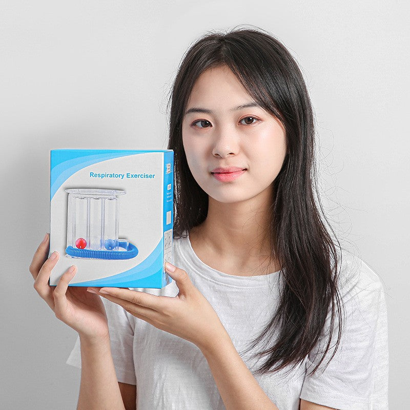 Breathing trainer three ball instrument student lung capacity trainer lung function exercise rehabilitation equipment physical measuring instrument