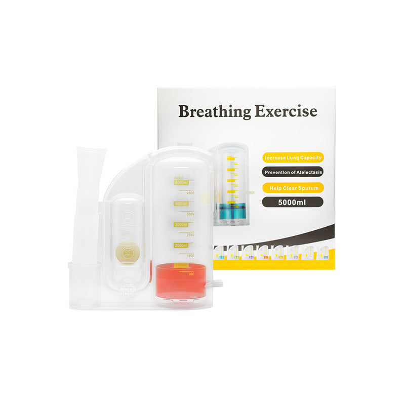Breathing trainer three ball instrument student lung capacity trainer lung function exercise rehabilitation equipment physical measuring instrument