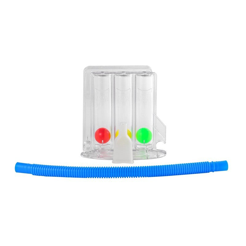 Breathing trainer three ball instrument student lung capacity trainer lung function exercise rehabilitation equipment physical measuring instrument