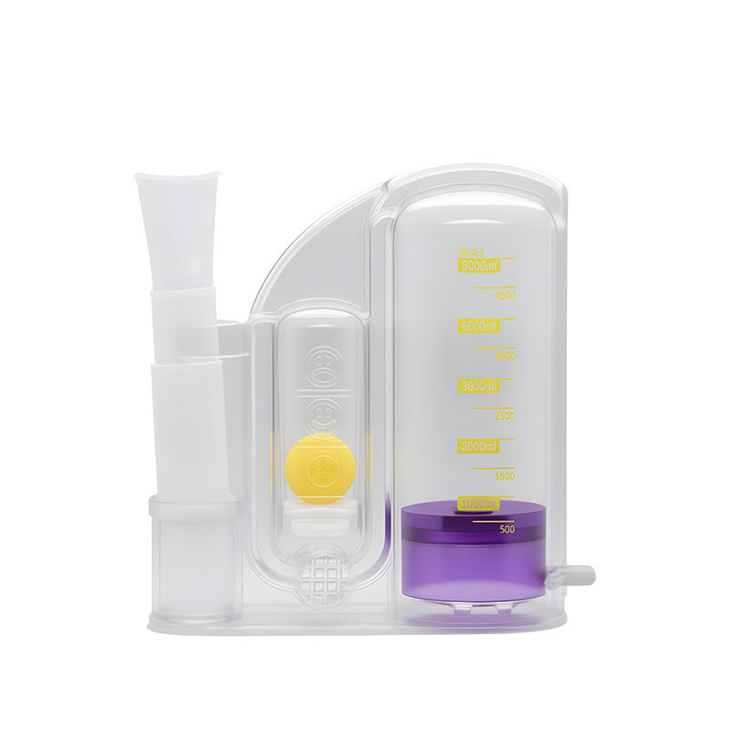 Breathing trainer three ball instrument student lung capacity trainer lung function exercise rehabilitation equipment physical measuring instrument