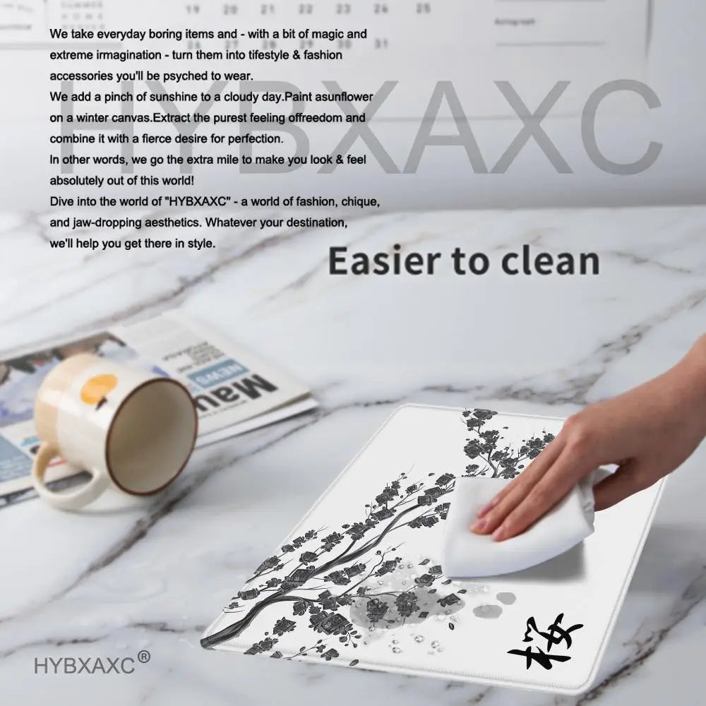 1Pc Japan Sakura Gaming Mouse Pad Laptops Deskmat Cherry Blossom Small Mousepad Office Carpet Gamer Keyboard Computer Desk 22x18