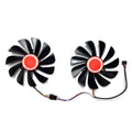 New For XFX Radeon RX580 588 590 GME 8GB Black Wolf black wolf version Graphics Card Replacement Fan CF1010U12S