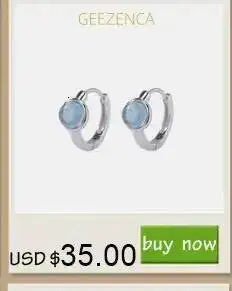 GEEZENCA 925 Silver Pearl 3D Swallow Bird Statement Earrings Women Designer Trendy Dainty Unique Stud Earring Party Gift For Her