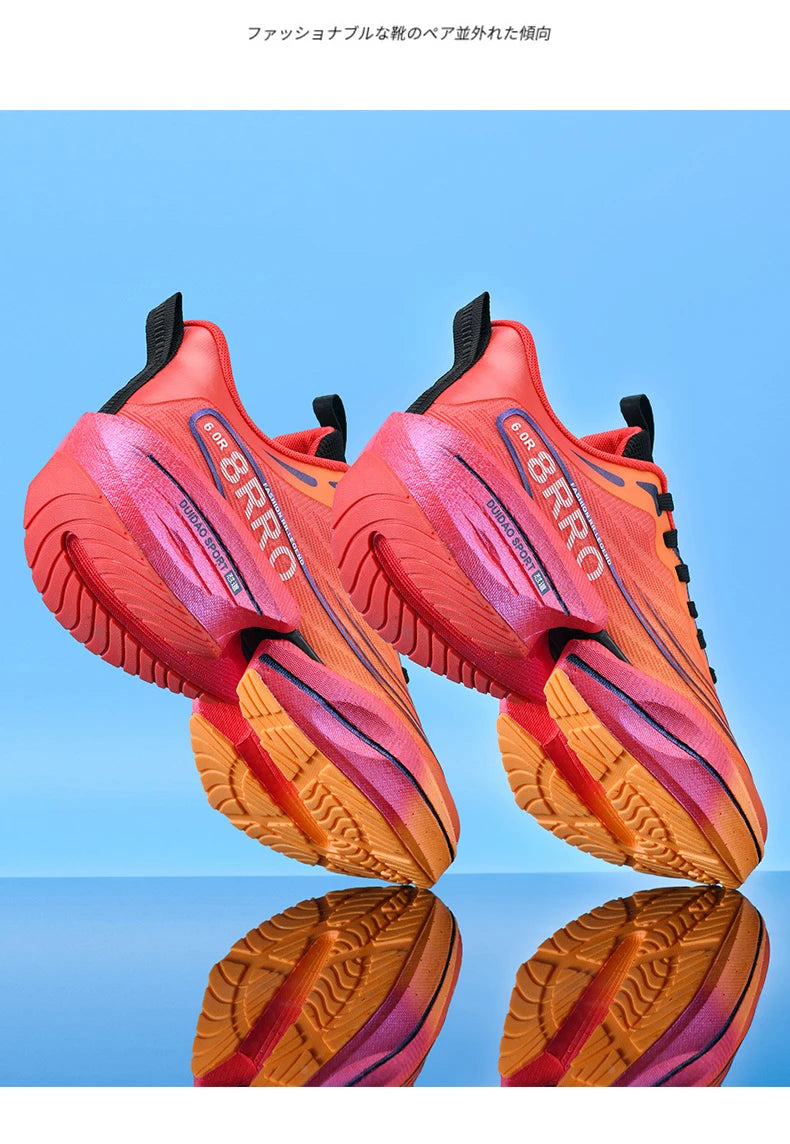 Breathable Men's Athletic Sneakers Marathon Carbon Board Basketball Walking Sneakers Women Lightweight Casual Running Shoes Men