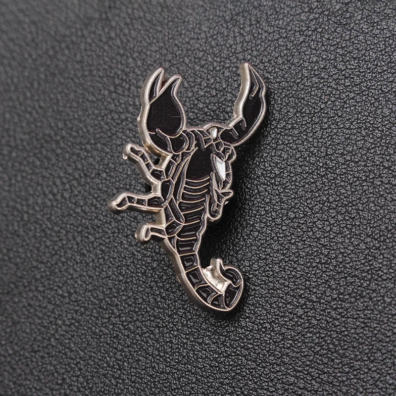 Scorpion Shape Badge Animal Lapel Pin Jewelry