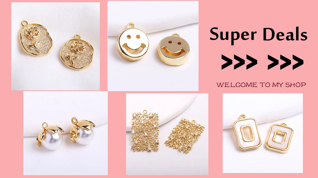 14K Gold Plated Round Hoop Earring Clasps Fitting Base Findings,Clasp For Earrings,DIY Jewelry Making Accessories Wholesale