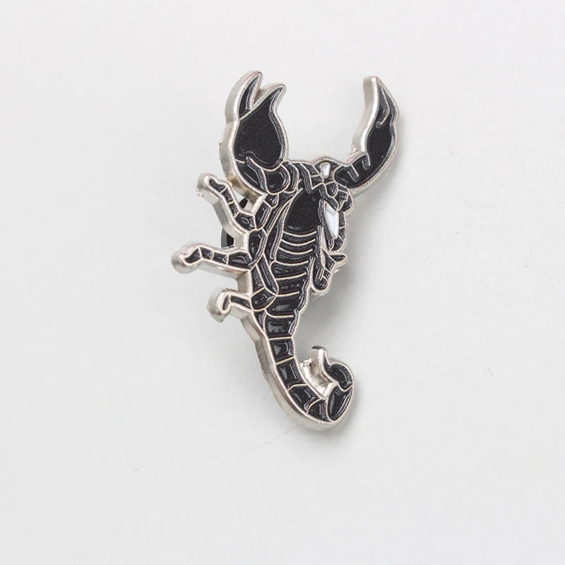 Scorpion Shape Badge Animal Lapel Pin Jewelry