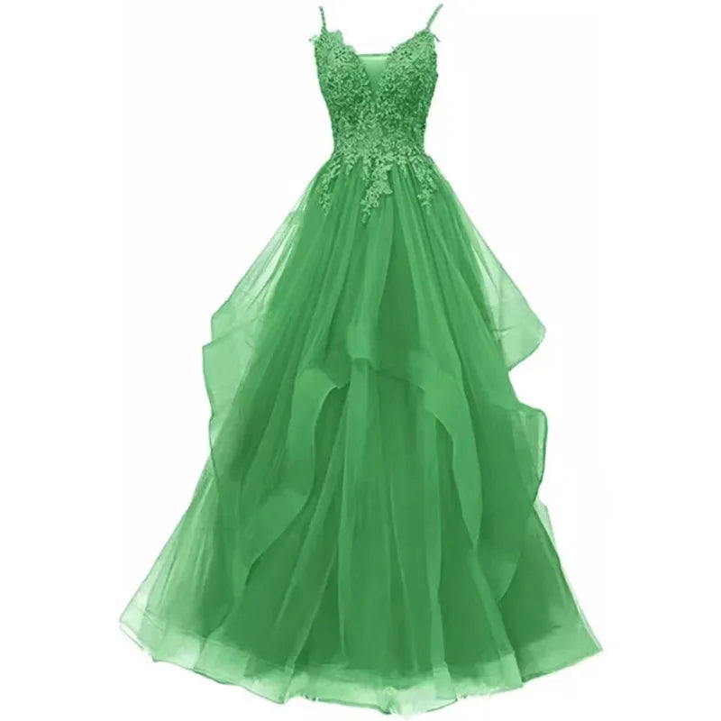 Stage Host Dresses Engagement wedding Sexy Halter Strap Dress Girls Party Dinner Dress Student Graduation Celebration Dress 2025