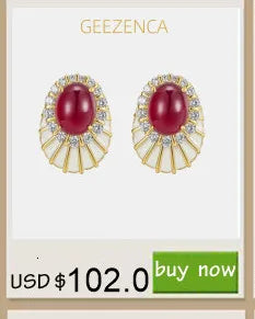 GEEZENCA 925 Silver Pearl 3D Swallow Bird Statement Earrings Women Designer Trendy Dainty Unique Stud Earring Party Gift For Her