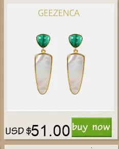 GEEZENCA 925 Silver Pearl 3D Swallow Bird Statement Earrings Women Designer Trendy Dainty Unique Stud Earring Party Gift For Her