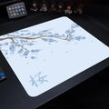 1Pc Japan Sakura Gaming Mouse Pad Laptops Deskmat Cherry Blossom Small Mousepad Office Carpet Gamer Keyboard Computer Desk 22x18