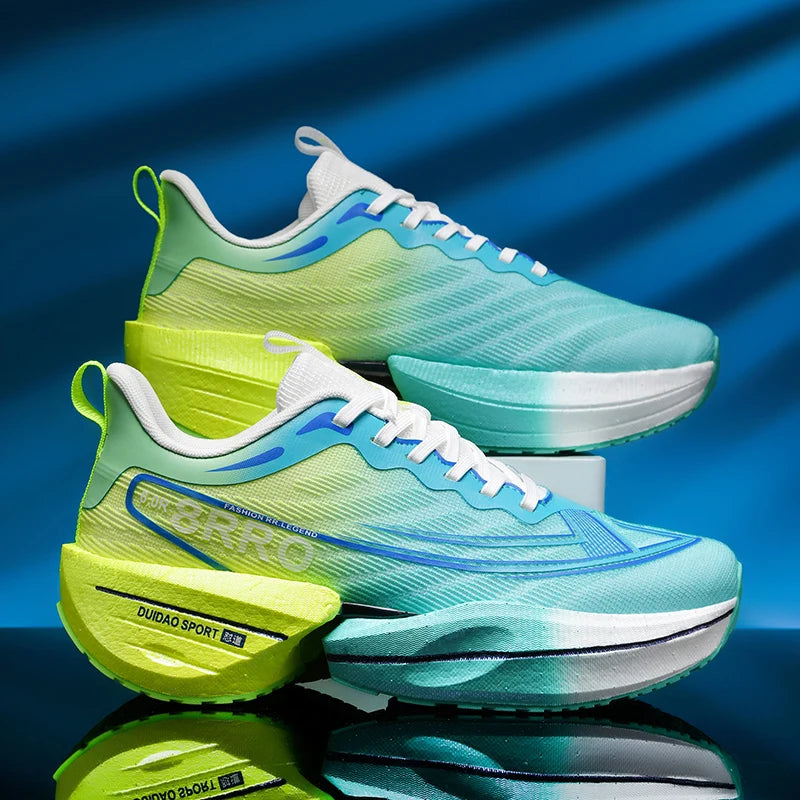 Breathable Men's Athletic Sneakers Marathon Carbon Board Basketball Walking Sneakers Women Lightweight Casual Running Shoes Men