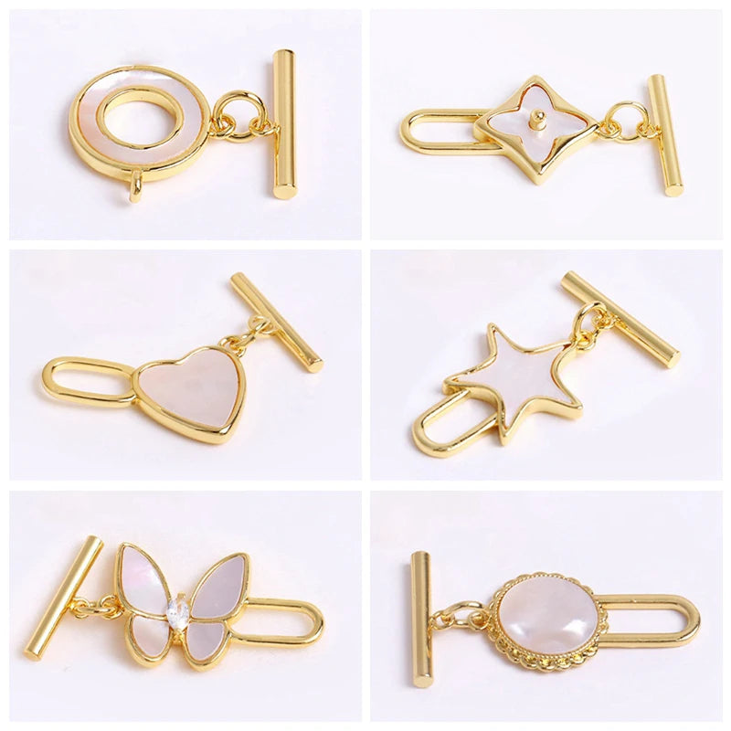 14K Gold Plated Round Hoop Earring Clasps Fitting Base Findings,Clasp For Earrings,DIY Jewelry Making Accessories Wholesale