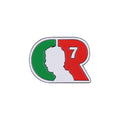 Football Star Surrounding Enamel Pin Presenting Cr7 Football Club Messi 10 Letters Lapel Metal Badge Brooch Jewelry In Wholesale