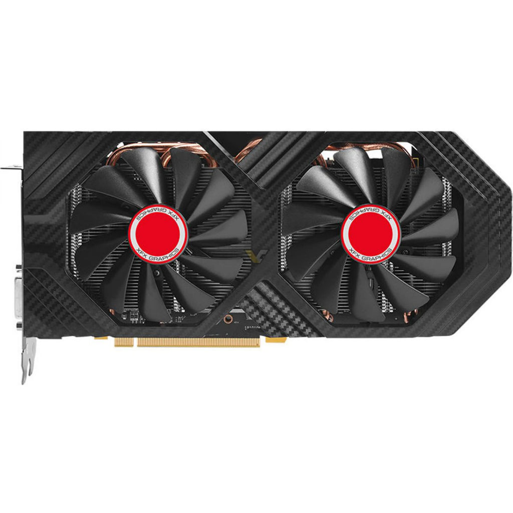 New For XFX Radeon RX580 588 590 GME 8GB Black Wolf black wolf version Graphics Card Replacement Fan CF1010U12S