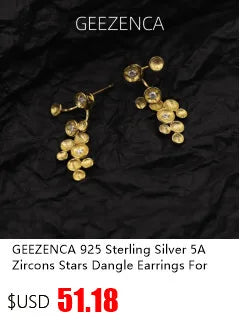 GEEZENCA 925 Silver Pearl 3D Swallow Bird Statement Earrings Women Designer Trendy Dainty Unique Stud Earring Party Gift For Her