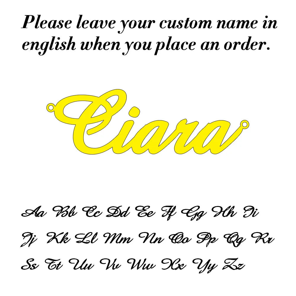 Customizable Adjustable Letter Bracelet Personalized Name Punk Style Stainless Steel Jewelry for Ladies Girlfriend Gift New 2026