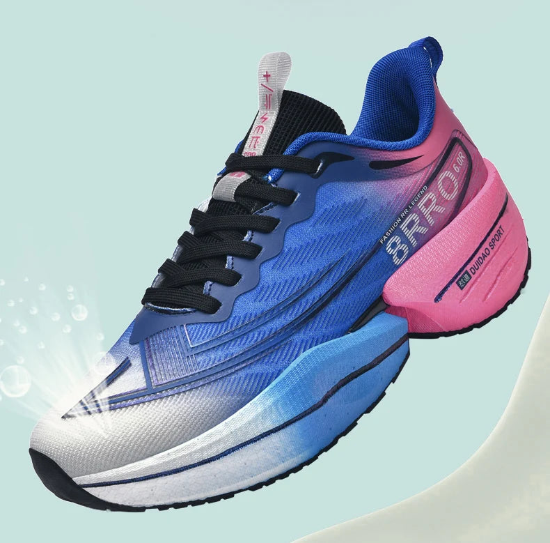 Breathable Men's Athletic Sneakers Marathon Carbon Board Basketball Walking Sneakers Women Lightweight Casual Running Shoes Men